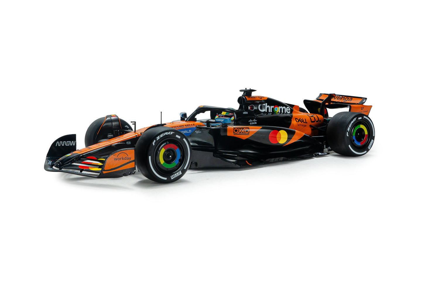 Macheta auto McLaren MCL39 – GP CHINA – 2025 – O.PIASTRI #81 1:18 Solido