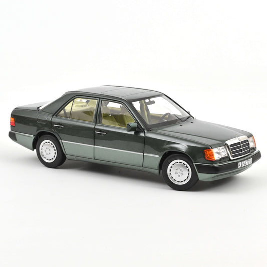 Mercedes-Benz 230 E 1990 Night Green metallic model car 1:18 Norev