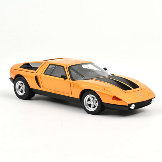 Macheta auto Mercedes-Benz C 111/II, White Autumn metallic, 1970  1:18 Norev
