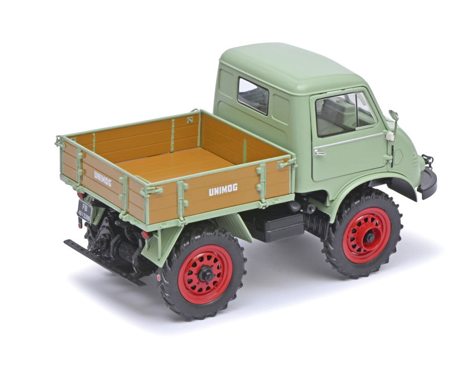 Macheta auto Mercedes Unimog 401 (1953) 1:18 Schuco