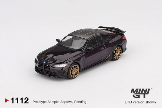 Macheta auto BMW M4 M-Performance Daytona Violet 2021 (LHD) 1:64 MIniGT