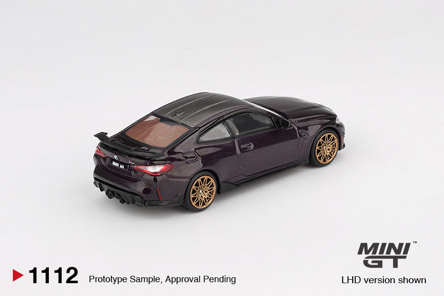 Macheta auto BMW M4 M-Performance Daytona Violet 2021 (LHD) 1:64 MIniGT