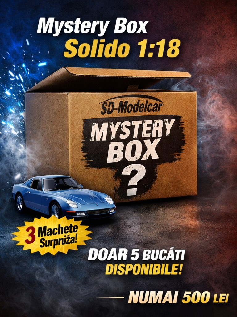 Mystery Box SOLIDO 1:18 – 3 machete