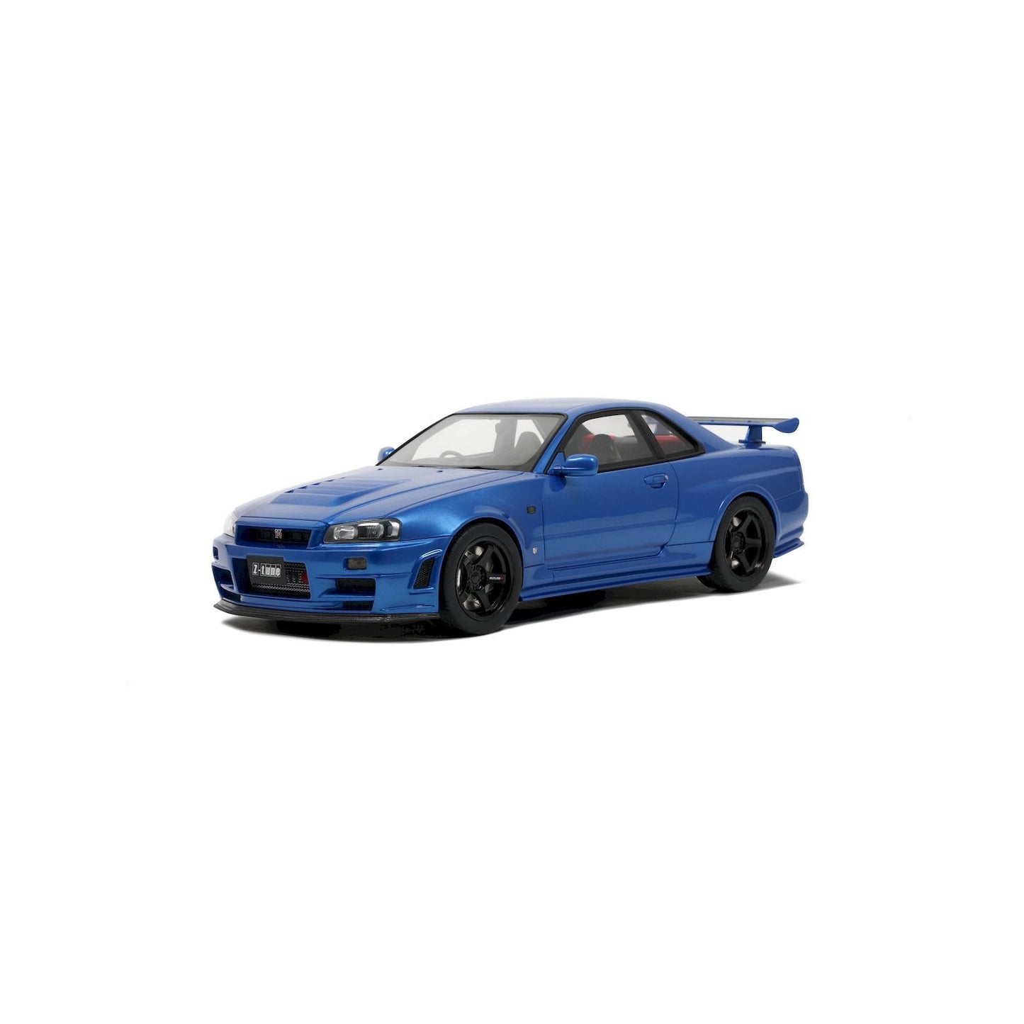 Macheta auto Nissan Nismo R34 GT-R Z-Tune Bayside, Blue, 2005 1:12 Otto Models