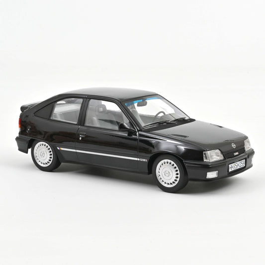 Opel Kadett GSi 1991 Black metallic Helmut Schmidt model car 1:18 Norev