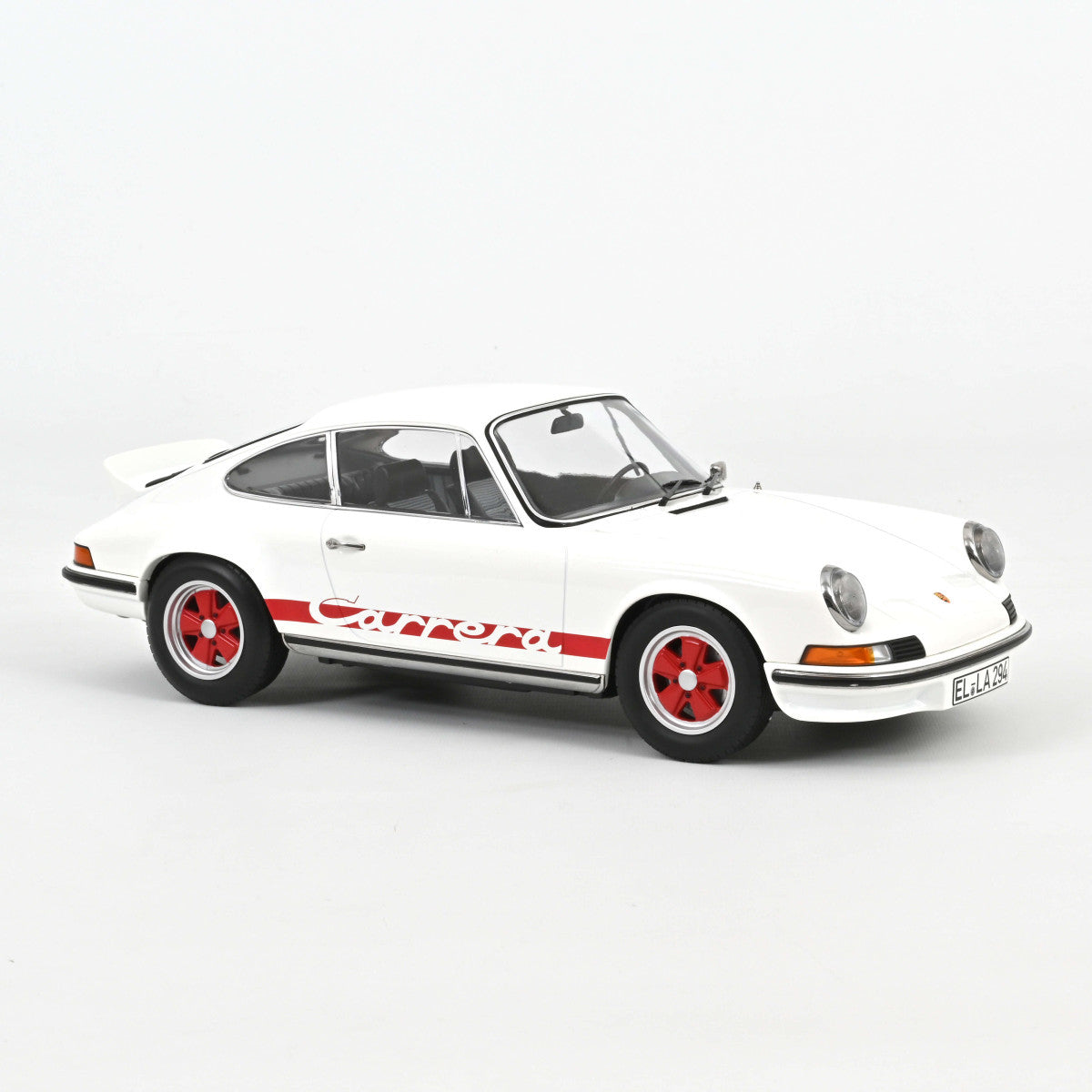 Model car Porsche 911 Carrera RS 2.7 1973 Grand-Prix-White/Red 1:12 Norev