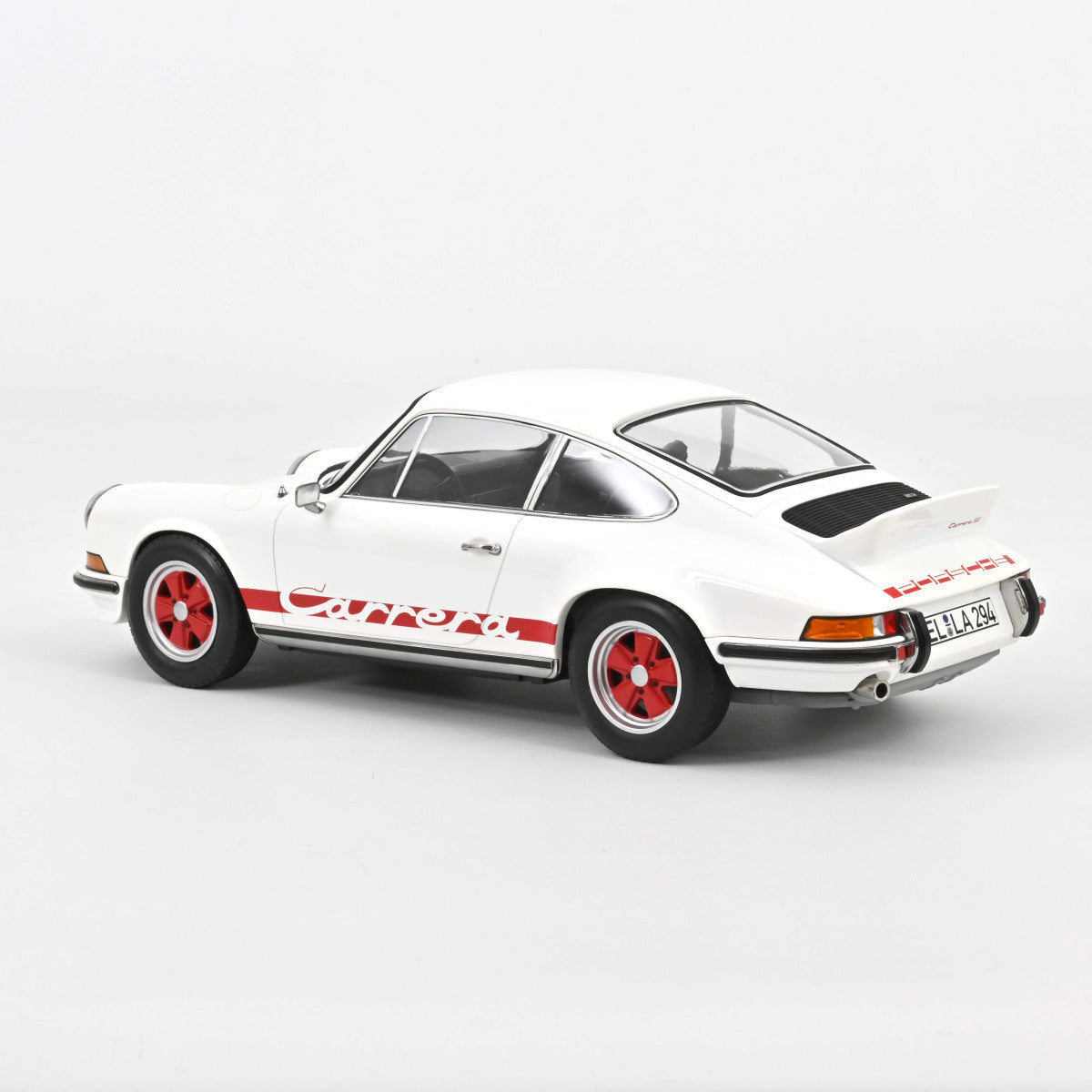 Model car Porsche 911 Carrera RS 2.7 1973 Grand-Prix-White/Red 1:12 Norev