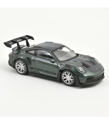 Macheta auto  Porsche 911 GT3 RS 2022 Malachite Green metallic/ Black Jet-car 1:43 Norev