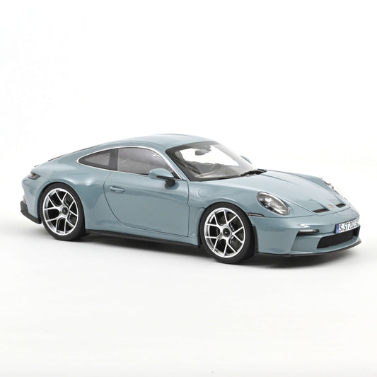 Model car Porsche 911 S/T 2023 Meissen Blue 1:12 Norev
