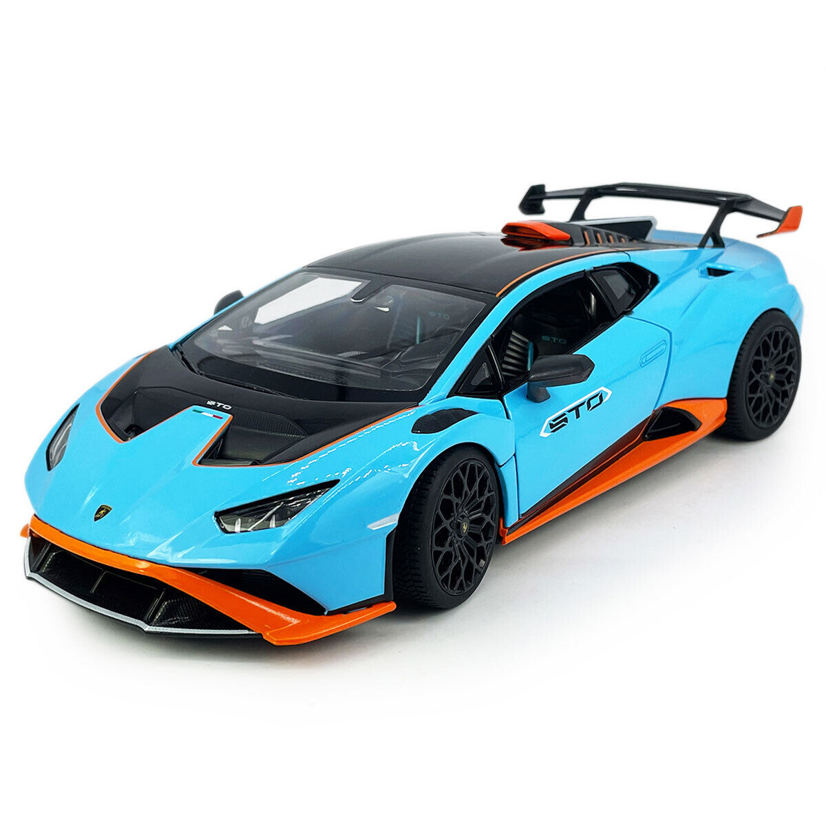 Macheta auto Lamborghini Huracan STO 1:18 Rastar