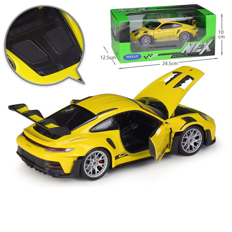 Macheta auto Porsche 911 (992) GT3 RS (2023) 1:24 Welly