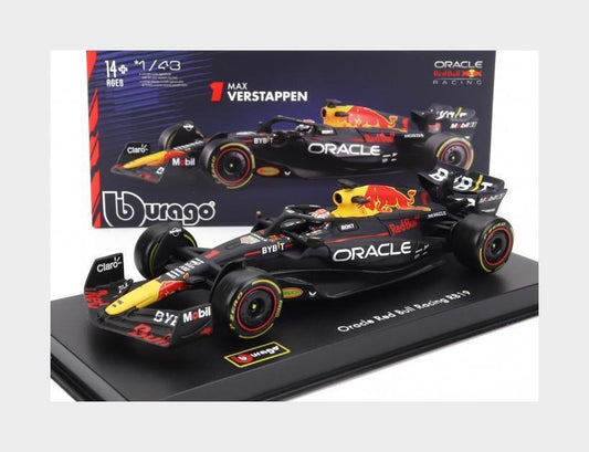 Macheta auto Red Bull F1 Rb19  #1 Season 2023 Max Verstappen World Champion (2023) 1:43 Bburago Signature