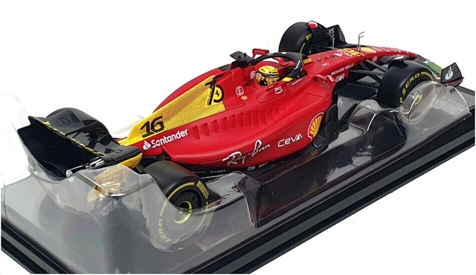 Macheta auto Ferrari F1-75 GP Monza Italy C. Leclerc Formula 1 (2022) 1:24 Bburago