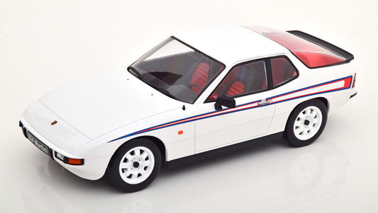 Macheta auto Porsche 924 Martini  1:18 KK-Scale