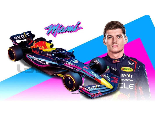 Macheta auto Red Bull F1 Rb19  #1 Maiami GP 2023 Max Verstappen (2023) 1:43 Bburago
