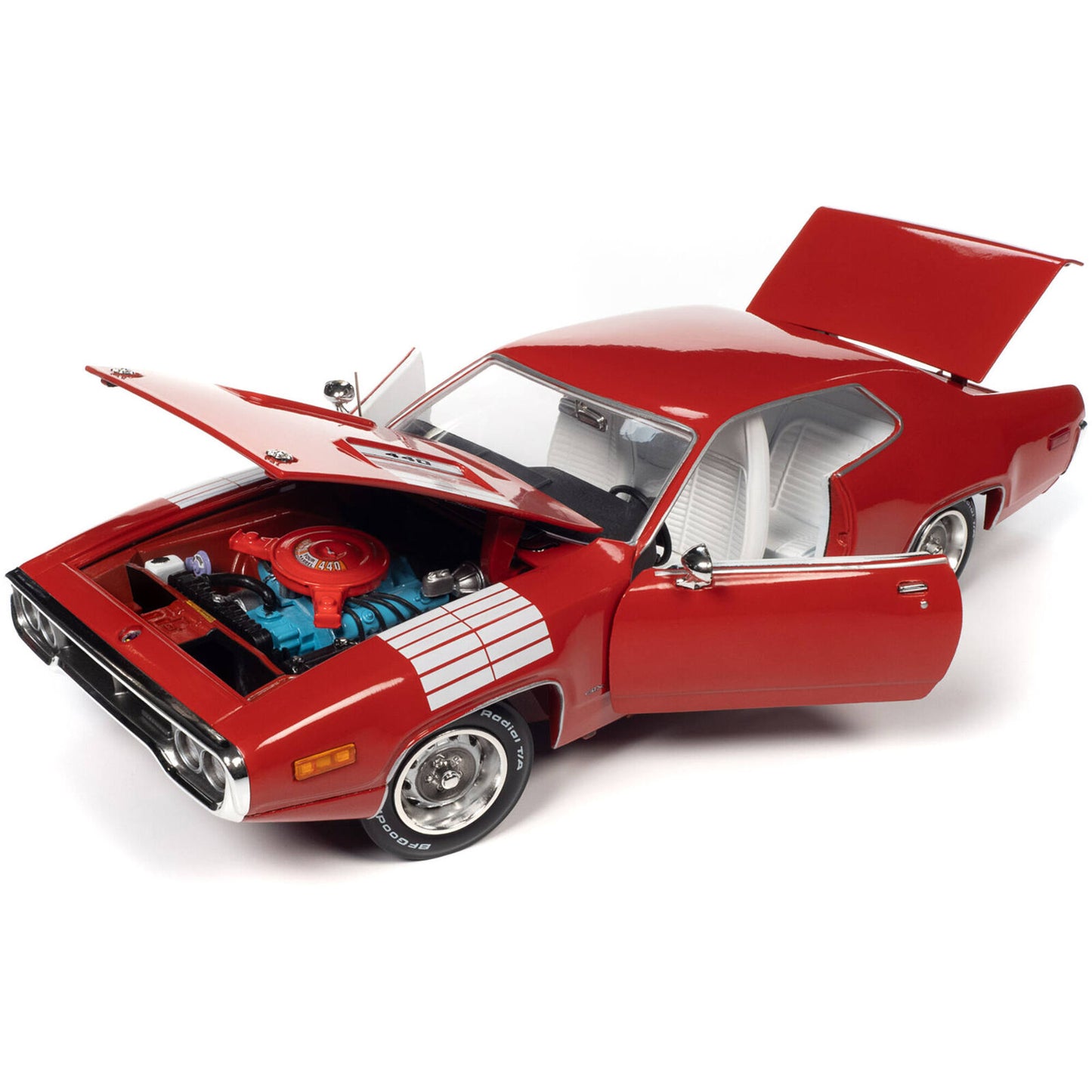 Macheta auto Plymouth GTX Road Runner (1972) 1:18 AutoWorld