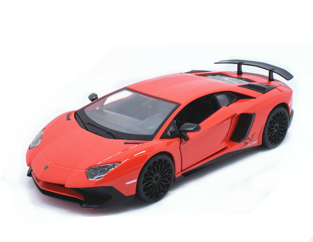 Macheta auto Lamborghini Aventador LP750-4 SV 1:24 Bburago