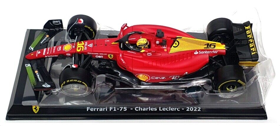 Macheta auto Ferrari F1-75 GP Monza Italy C. Leclerc Formula 1 (2022) 1:24 Bburago