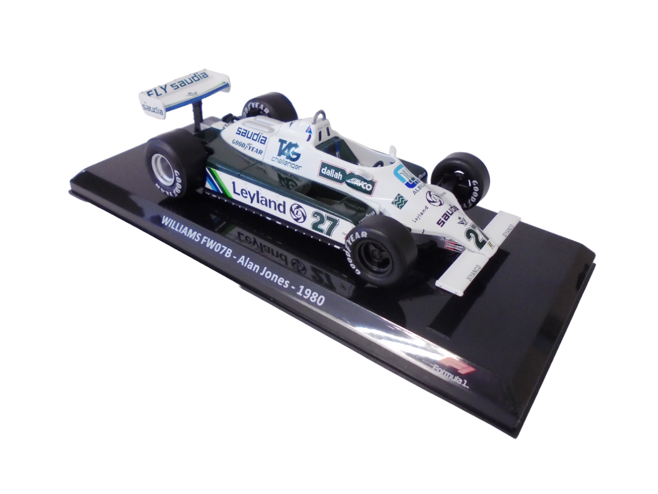 Macheta auto WILLIAMS FW07 Alan Jones Winner 1980 F1 1:24 Hachette