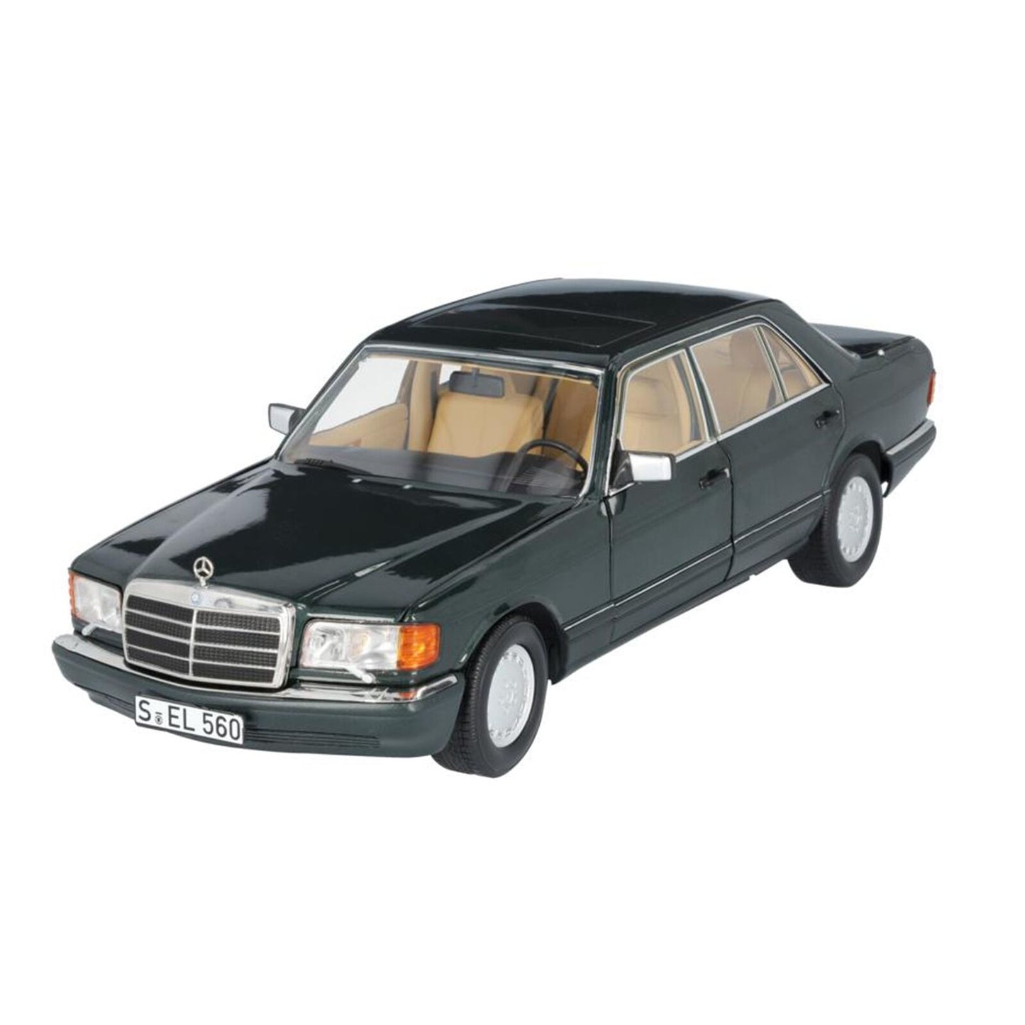 Macheta auto Mercedes Benz 560 SEL (V126) (1989) - Dealer edition 1:18 Norev