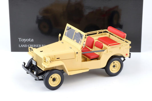 Macheta auto Toyota Land Cruiser BJ 4x4 (1951) 1:18 Kyosho