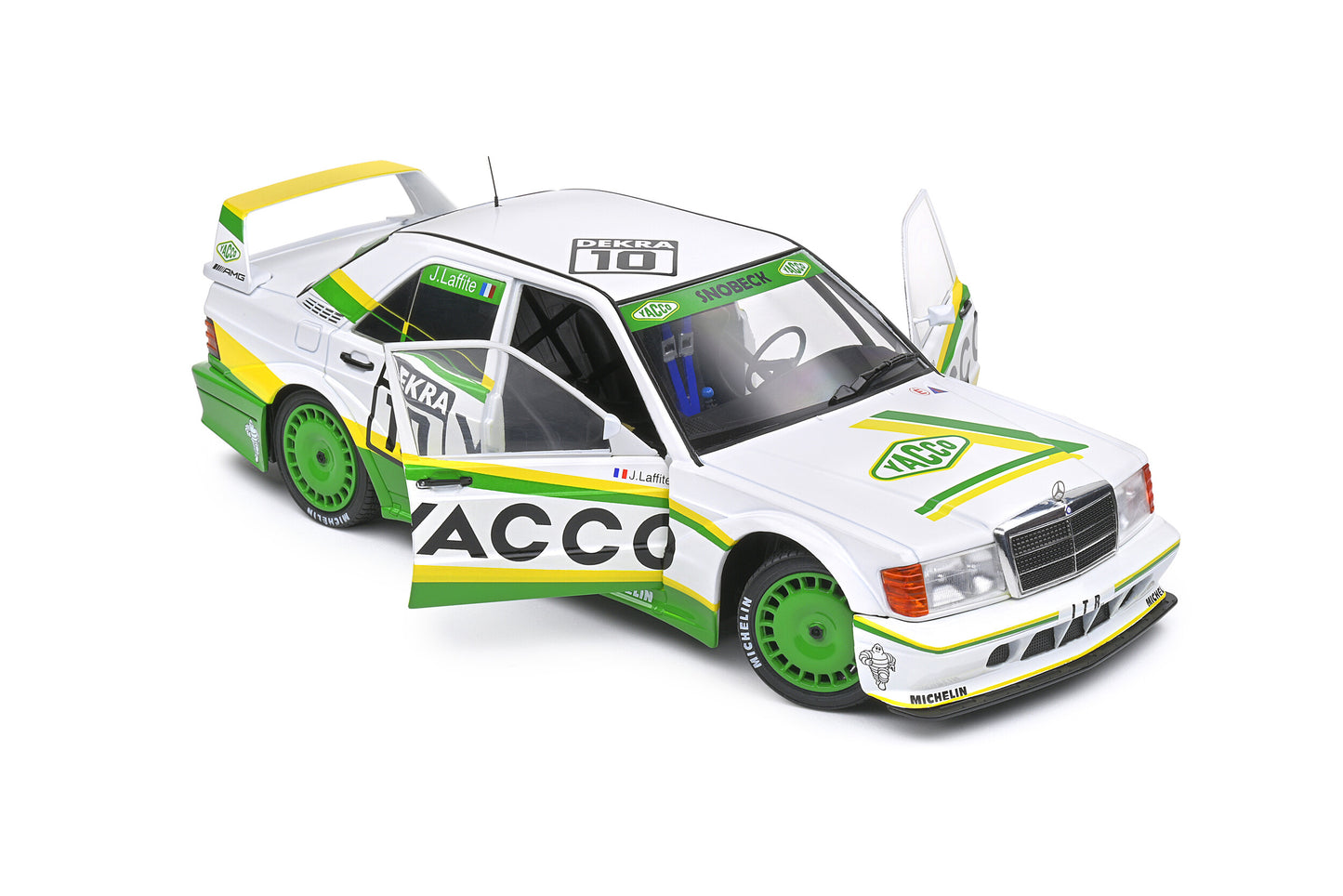 Macheta auto Mercedes-Benz 190 EVO II DTM 1991 #10 J.LAFFITE 1:18 Solido