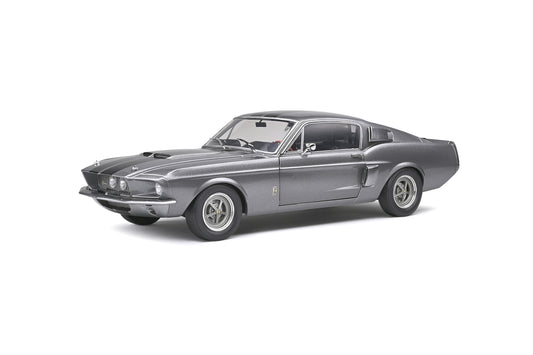 Macheta auto Ford Shelby GT500  Gray & Black Stripes  1967 1:18 Solido