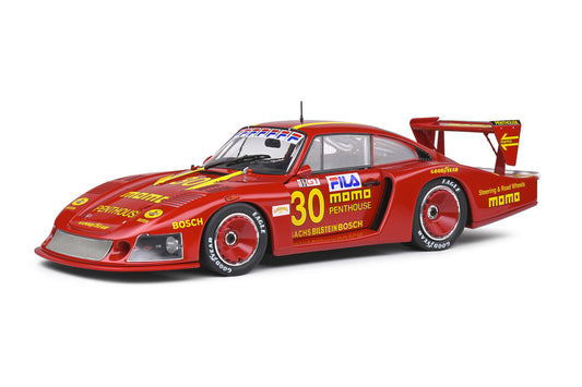 Macheta auto Porsche 935 Moby Dick 24H Le Mans 1982 #30 MORETTI 1:18 Solido