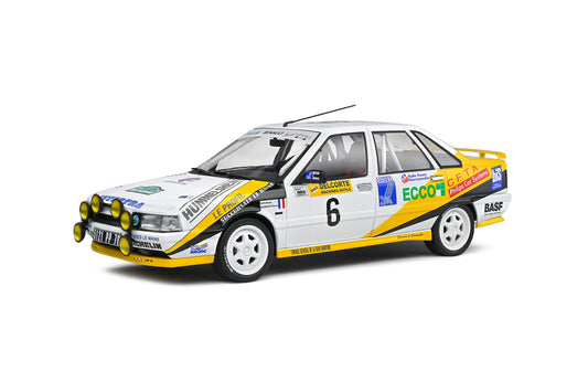 Macheta auto Renault R21 Turbo Gr.A – Rally Charlemagne – 1991 – #15 M.Rats  M.Menard 1:18 Solido