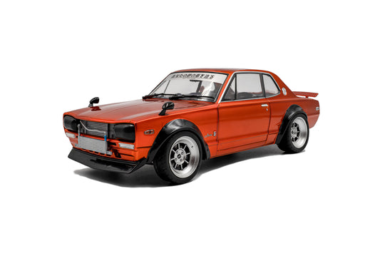 *Precomanda Macheta auto Nissan Skyline (C10) Hakosuka SOLIDO WORKS – orange metallic – 1970 1:18 Solido