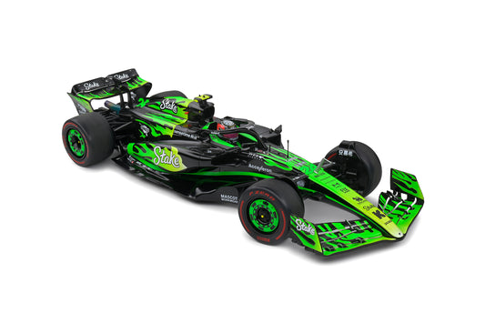 *Precomanda Macheta auto KICK Sauber F1 Team C44 – LAS VEGAS GP – 2024 – Z.GUANYU 1:18 Solido