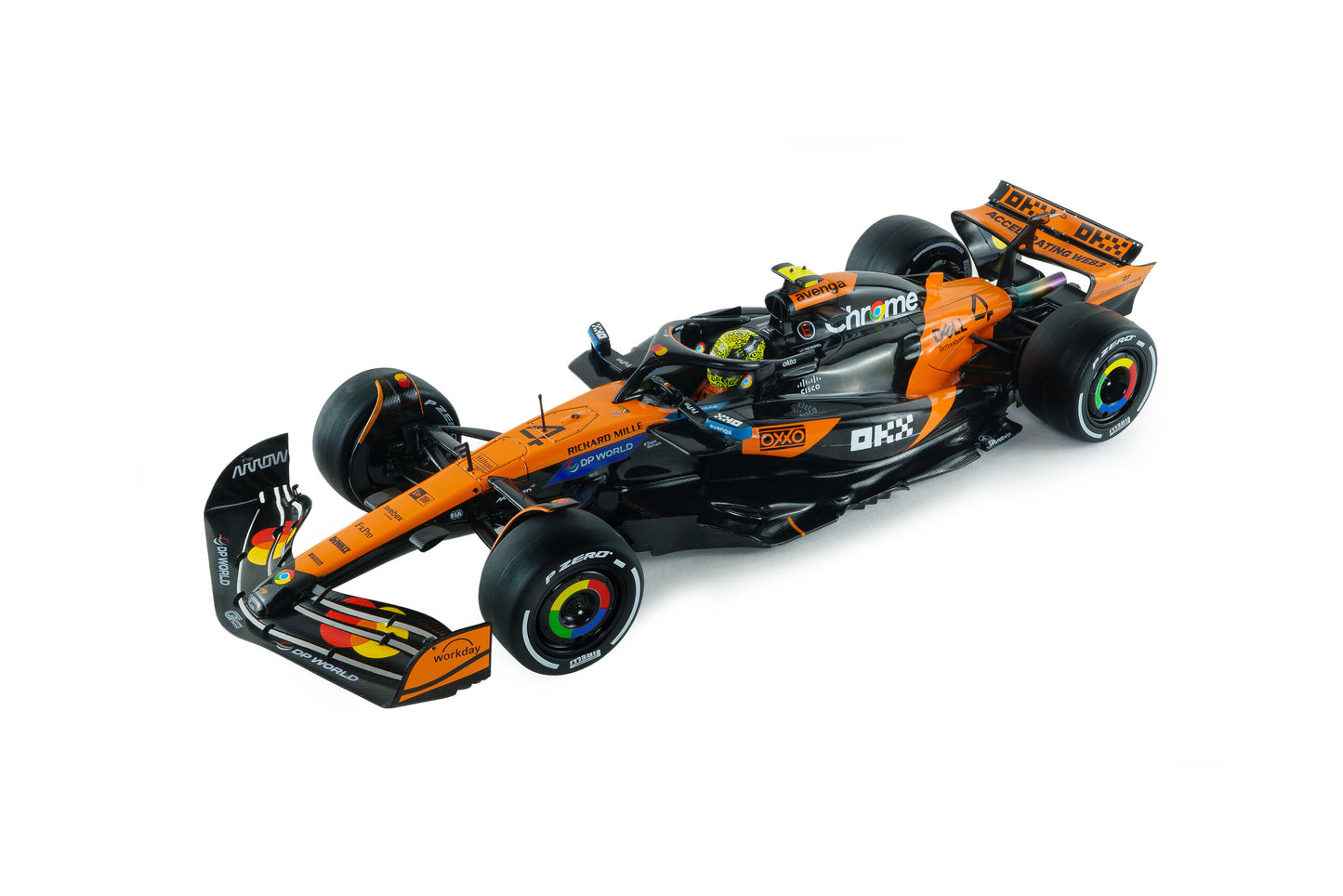 Macheta auto McLaren MCL39 – GP AUSTRALIA – 2025 – L.NORRIS #4 1:18 Solido