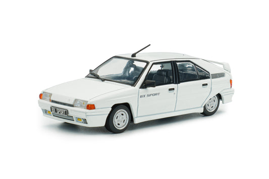 Macheta auto Citroën BX Sport – Blanc Meije – 1985 1:43 Solido