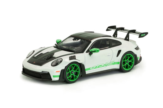 *Precomanda Macheta auto Porsche 911 (992) GT3 RS Tribute to Carrera RS Package – White w/Green – 2023 1:43 Solido