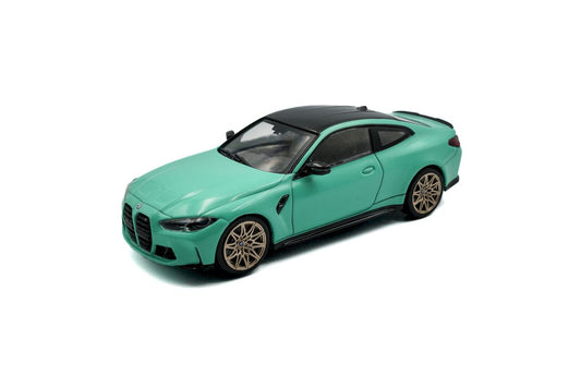Macheta auto BMW M4 Competition Mint Green 2023 1:43, Solido