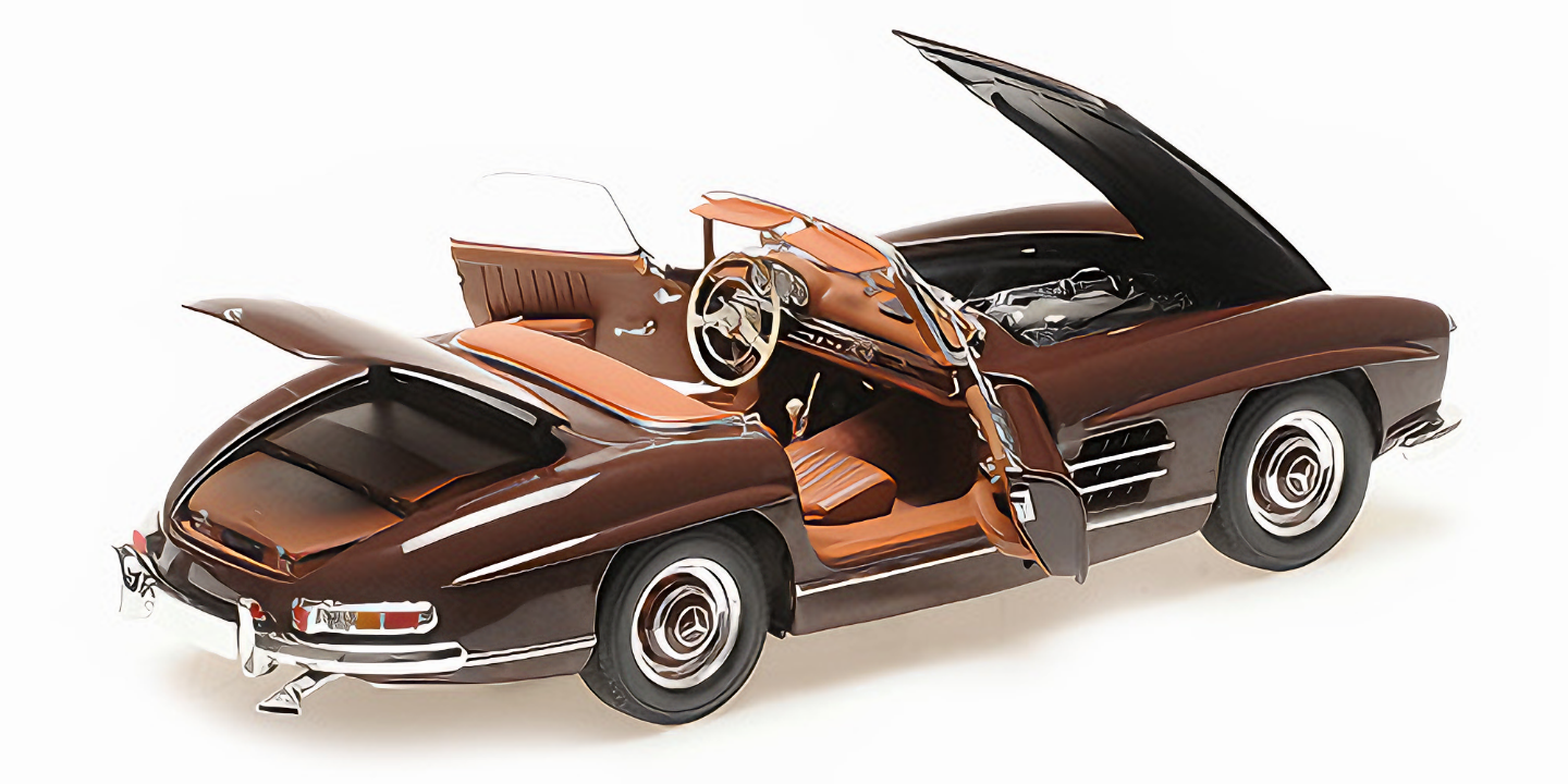 Macheta auto Mercedes Benz 300SL Roadster (W198) (1958) 1:18 Minichamps