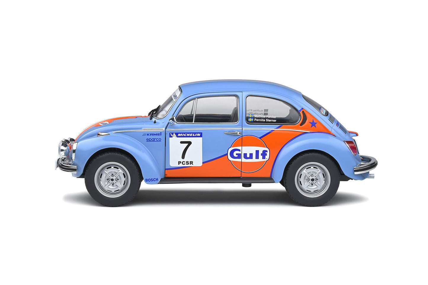 Macheta auto Volkswagen Beetle 1303 Rallye Colds Balls (2019) 1:18 Solido