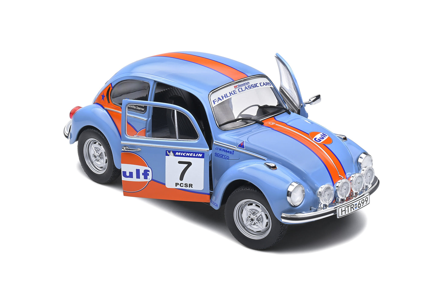 Macheta auto Volkswagen Beetle 1303 Rallye Colds Balls (2019) 1:18 Solido