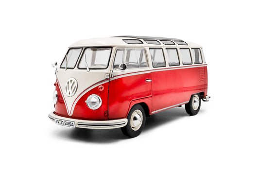 Macheta auto VW T1 21 WINDOWS 1962 1:18 Solido