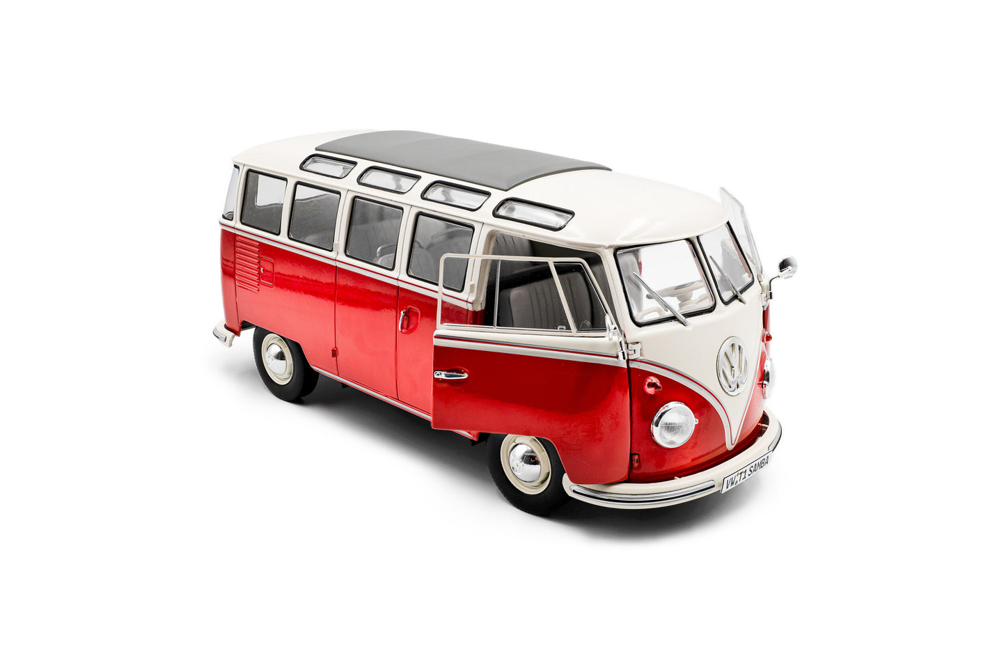 Macheta auto VW T1 21 WINDOWS 1962 1:18 Solido