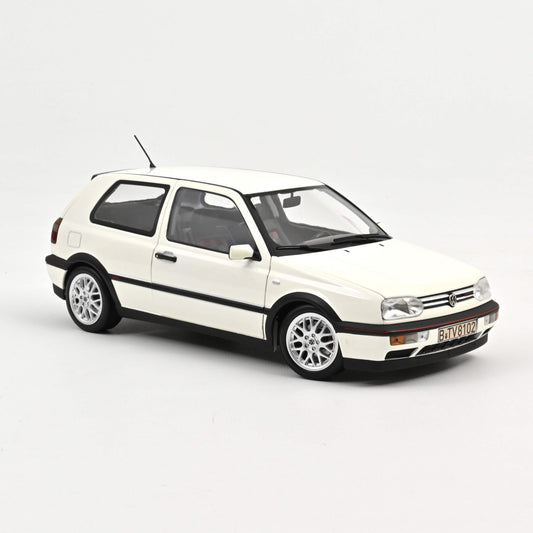 Model car Volkswagen Golf GTI, Candy White, 1996 1:18 Norev