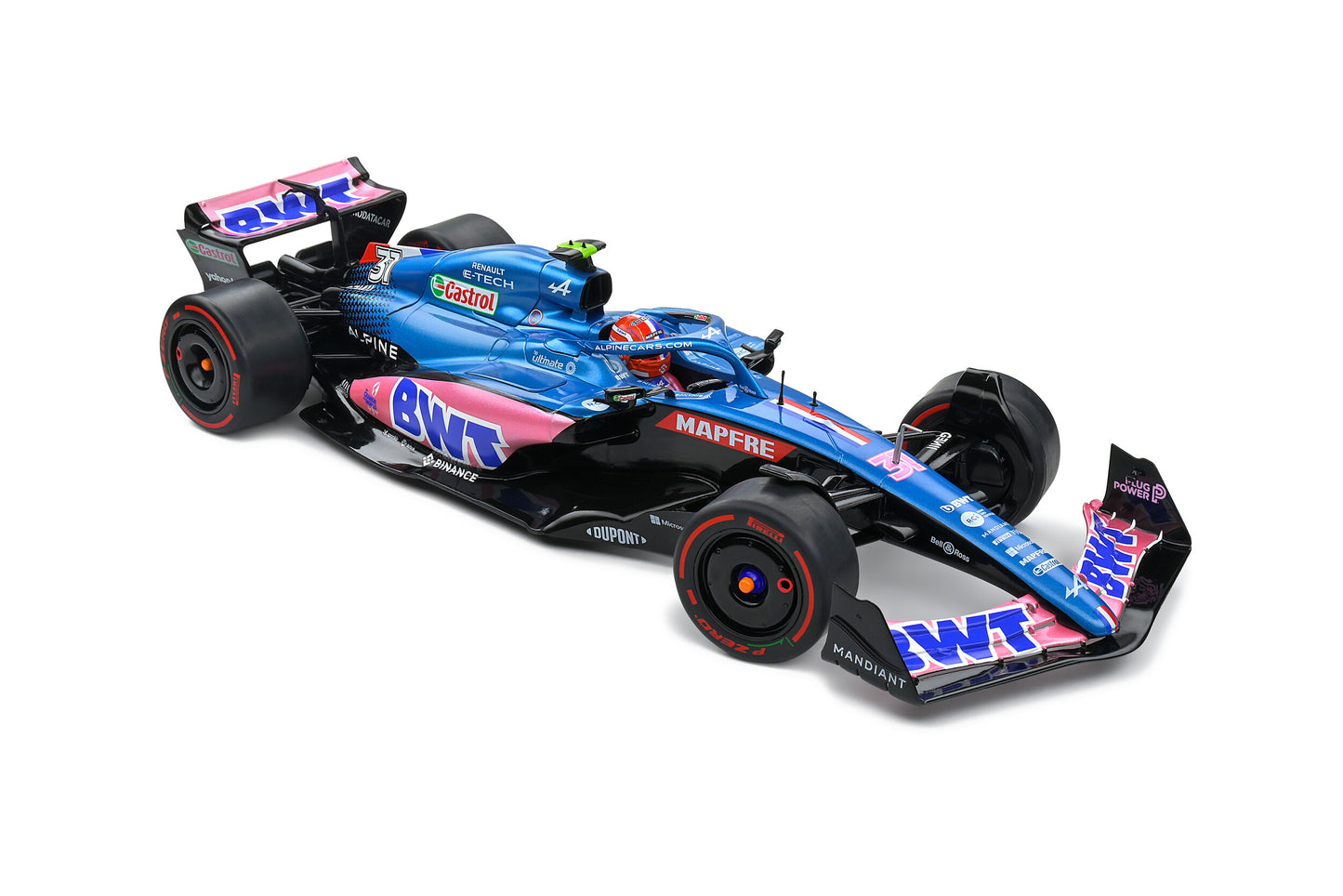 Macheta auto Alpine F1 A522 E. Ocon Australia GP 2022 1:18 Solido