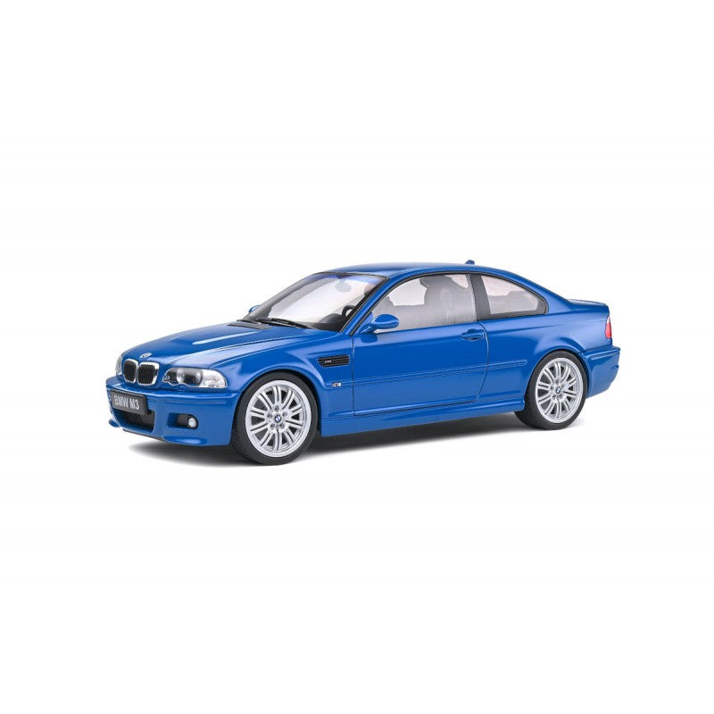 Macheta BMW E46 M3 2000 albastru 1:18 Solido