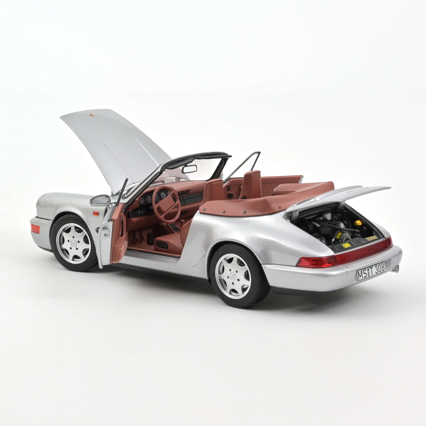 Macheta auto Porsche 911 Carrera 2 Cabriolet (1990) 1:18 Norev