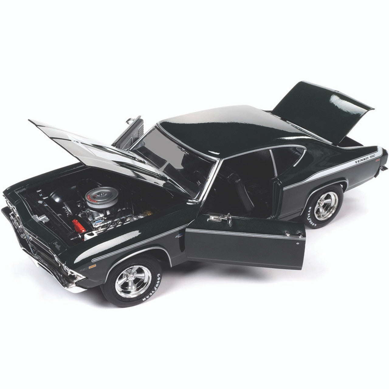 Macheta auto Chevrolet Chevelle Hardtop Yenko Performance (1969) 1:18 AutoWorld