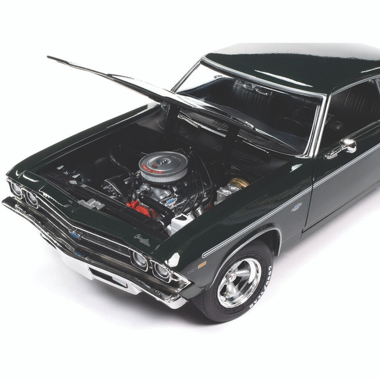 Macheta auto Chevrolet Chevelle Hardtop Yenko Performance (1969) 1:18 AutoWorld