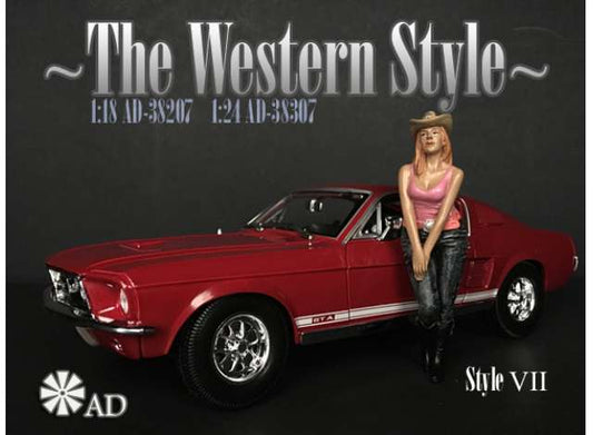 Figurina The Western Style 7 1:18 American Diorama