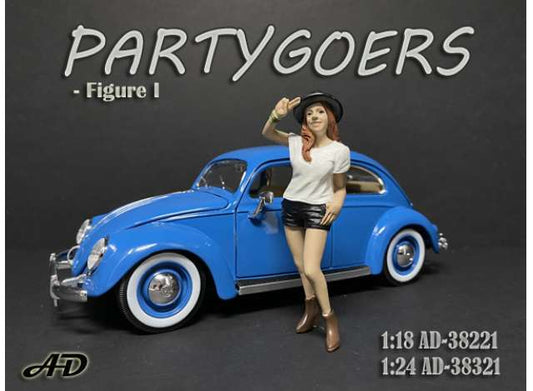 Figurina Partygoers figure #1 1:18 American Diorama