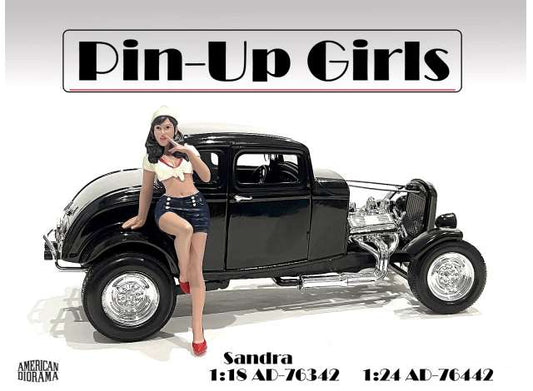 Figurina Pin-Up Girl Sandra 1:18 American Diorama
