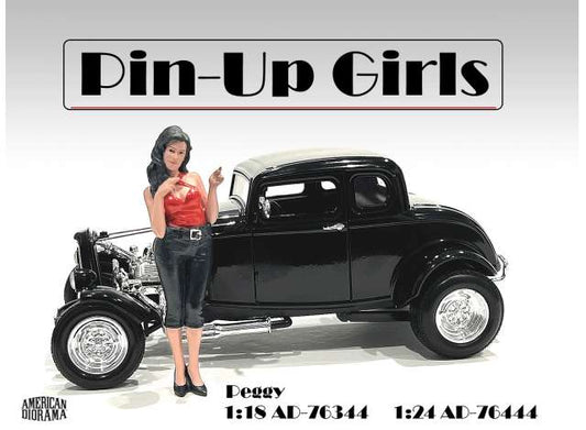 Figurina Pin-Up Girl Peggy  1:18 American Diorama